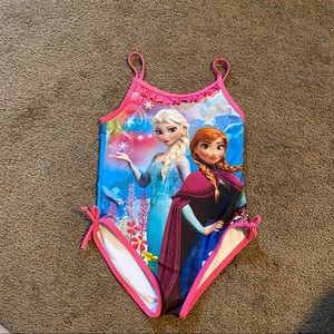 Frozen swimsuit size 4